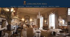 Desktop Screenshot of chillingtonhall.co.uk